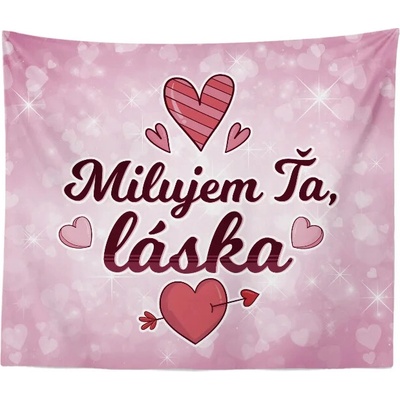 Sablio deka Miluji tě lásko 150x120