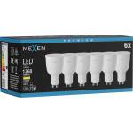 Mexen Nova 6x LED Крушка GU10, 12W, Топла - 3000K, 1260 lm - L108-GU10-1230-01x06 (L108-GU10-1230-01x06)