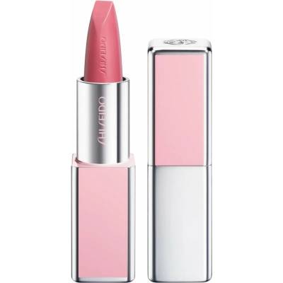Shiseido Technosatin Pink saténový rúž 03 Peach Pink 3,3 g