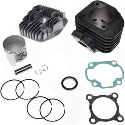 válec motoru + hlava skútr 2T 70 ccm typ mot.: 1E40QMA/B vrt. 47 mm ,čep 12 mm – Hledejceny.cz