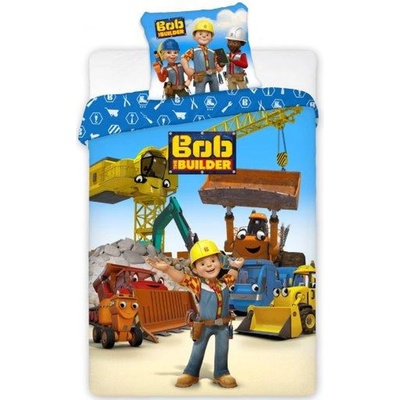 Faro bavlna obliečky Bob Staviteľ bavlna 70x90 140x200