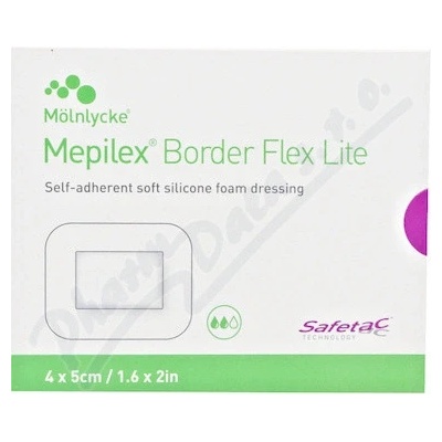 Mepilex Border Flex Lite Krytí 4 x 5 cm 10 ks