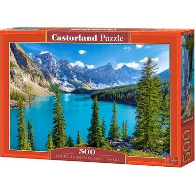 CASTORLAND Jaro u jezera Moraine Kanada 500 dielov