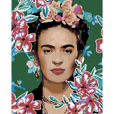 Zuty Malování podle čísel Frida kahlo i. 80 x 100 cm vypnuté plátno na rám