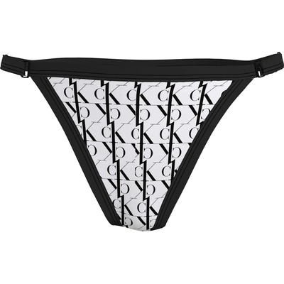 Calvin Klein String Cheeky Bikini Bottoms - Mono White