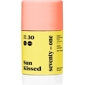 SeventyOne Percent SunKissed SPF30 слънцезащитен крем в стик SPF 30 15 гр