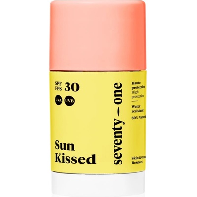 SeventyOne Percent SunKissed SPF30 слънцезащитен крем в стик SPF 30 15 гр