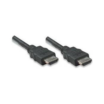 Manhattan Кабел за монитор HDMI MANHATTAN 19p MM 5м High Speed, 391535