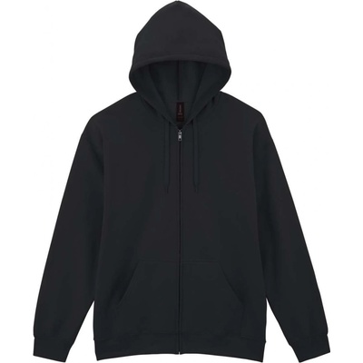 mikina na zip Midweight černá