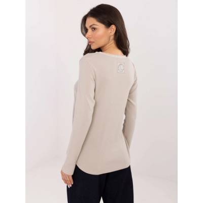 Blouse JM-BZ-2254.80-beige čierna krémová Factory Price
