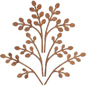 Alessi Листа за ароматни дифузери The Five Seasons Brrr (MW64 1 F)