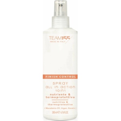 TEAM155 Spray ALL in ACTION 10in1 - sprej na vlasy 10 v 1 s termoochranou, 200 ml