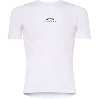 Oakley Мъжка фланелка с къс ръкав за колоездене Oakley Endurance Base Layer S/S Cycling jersey - White - размер M (056-3978-0213)