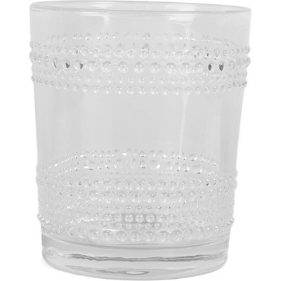Clayre & Eef Transparentný pohár na vodu Ø 9*10 cm 300 ml