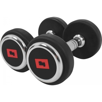 Gorilla Sports Súprava jednoručných činiek z liatiny 2 x 5 kg
