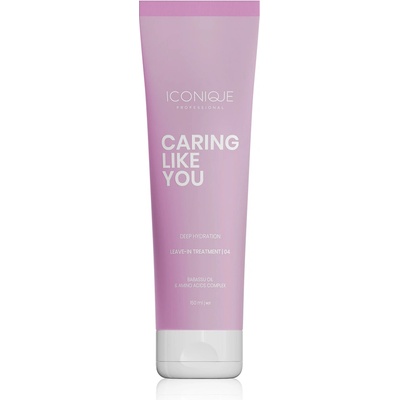 ICONIQUE Professional CARING LIKE YOU Deep Hydration Leave-in treatment 150 ml bezoplachová starostlivosť pre suché a poškodené vlasy