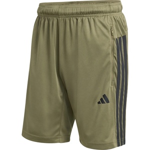 adidas Мъжки къси панталони adidas Workout Essentials Base 3-Stripes Pique Short Shorts - Olive Strata / Black - размер M (012-4680-0412)