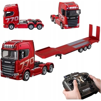 Huina Toys Sada RC modelů nákladní automobil s návěsem 1:18