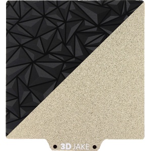 3DJAKE PET/PEI Build Plate - Crystal - 121 x 120 mm (CRYBP-120X120)