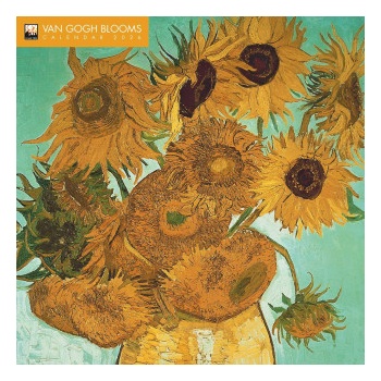 Flame Tree Publishing Vincent Van Gogh Blooms Wall Calendar 2026 Art Calendar)
