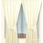  Завеса за детска стая 155 х 95см (2 броя) 1849-creme