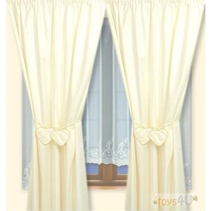  Завеса за детска стая 155 х 95см (2 броя) 1849-creme