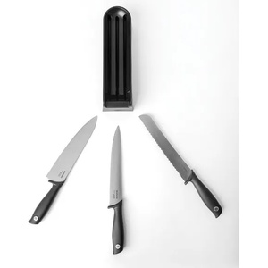 Brabantia Блок с 3 ножа Brabantia Tasty+ Dark Grey (1001176) - topmarket