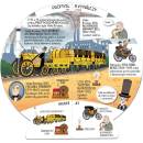 Jedinečná planeta - Lidé / Rozkládací kniha s pevnými listy ve tvaru globusu