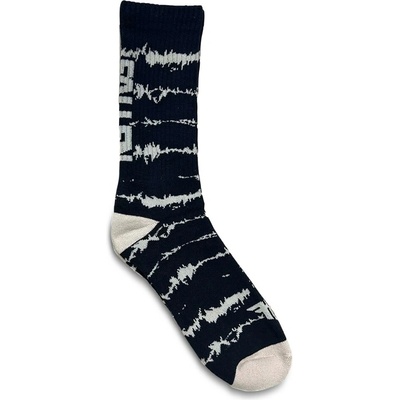 FALLEN Bar Logo Sock Black Tie Dye