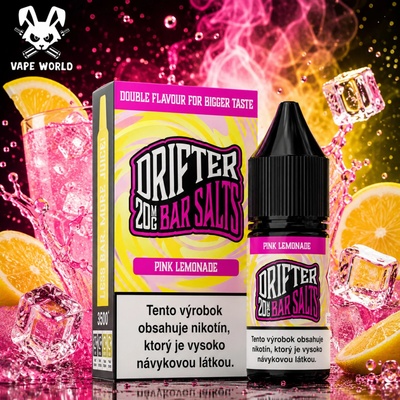 Juice Sauz Drifter Bar Salts Pink Lemonade 10 ml 20 mg