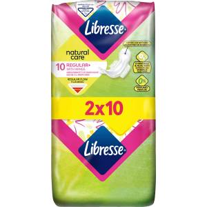 Libresse Дамски превръзки Natural Care, 20 бр (2237577)
