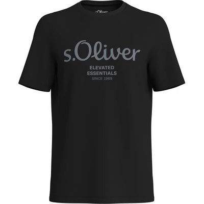 S.Oliver RLBS t-shirt SS NOOS pánské tričko černá