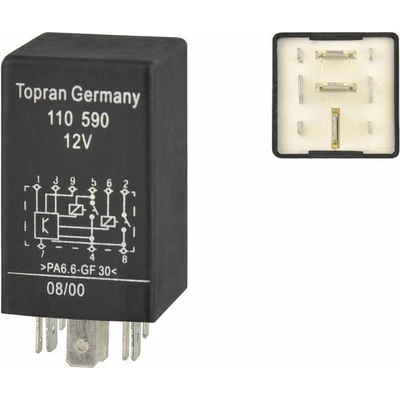 Relé, štartér TOPRAN 110 590 110 590