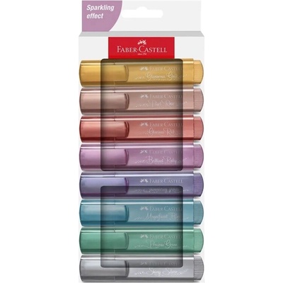 Faber Castell Textliner 1546 8 ks Metallic