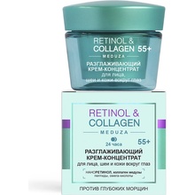 RETINOL&KOLAGÉN Vyhladzujúci KRÉMOVÝ KONCENTRÁT na tvár krk a pokožku okolo očí 55 45 ml