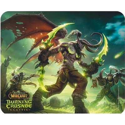 CurePink: | Podložka pod myš World Of Warcraft: Illidan (23,5 x 19,5 x 0,3 cm) [ABYACC437]