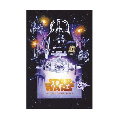 Plagát, Obraz - Star Wars: Epizóda V - Impérium vracia úder, (61 x 91.5 cm)