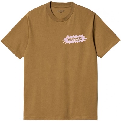 Carhartt tričko WIP Bam S/S hnědá