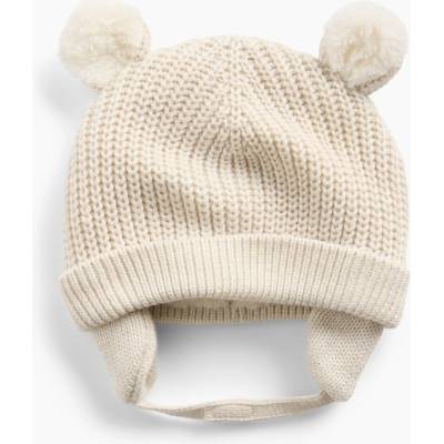 GAP Baby zateplená sherpa čiapka Unisex Béžová