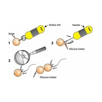 Extra Carp Silikónový Adaptér na Boilies 18mm 24ks