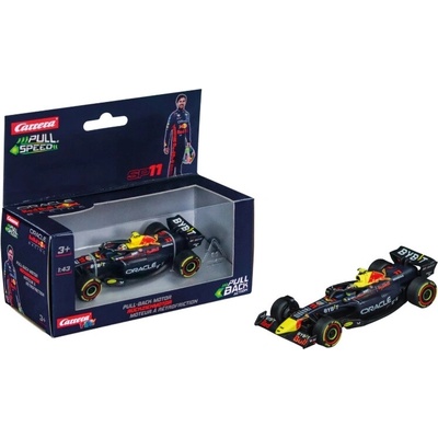 Carrera Red Bull model auta Sergio Pérez 1:43 s naťahovacím pohonom