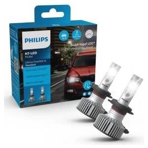 Philips Ultinon Pro6000 Standard H7-LED headlight bulb with street approval*, +220% brighter light** - 2556231
