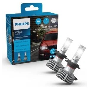 Philips Ultinon Pro6000 Standard H7-LED headlight bulb with street approval*, +220% brighter light** - 2556231