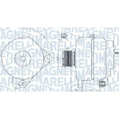 Generátor MAGNETI MARELLI 063731763010