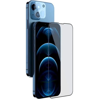 Nillkin 2-in-1 Tempered Glass Screen and Camera Set - комплект стъклени защитни покрития за дисплея и камерата за iPhone 14 Plus