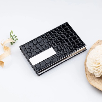 Art gift Луксозен визитник - Черен