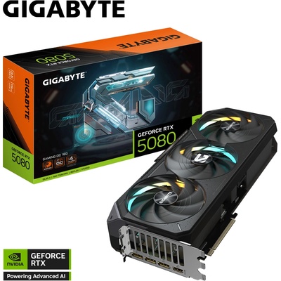Gigabyte GeForce RTX 5080 GAMING OC 16GB GV-N5080GAMING OC-16GD