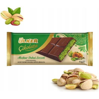 Ülker Dubajská mliečna čokoláda 93 g