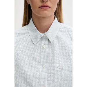 Guess Jeans риза дамска от памук с еластан (W6GHZ8.WFC01)