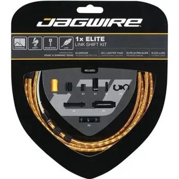 Jagwire sada 1x Elite Link Shift Kit černá